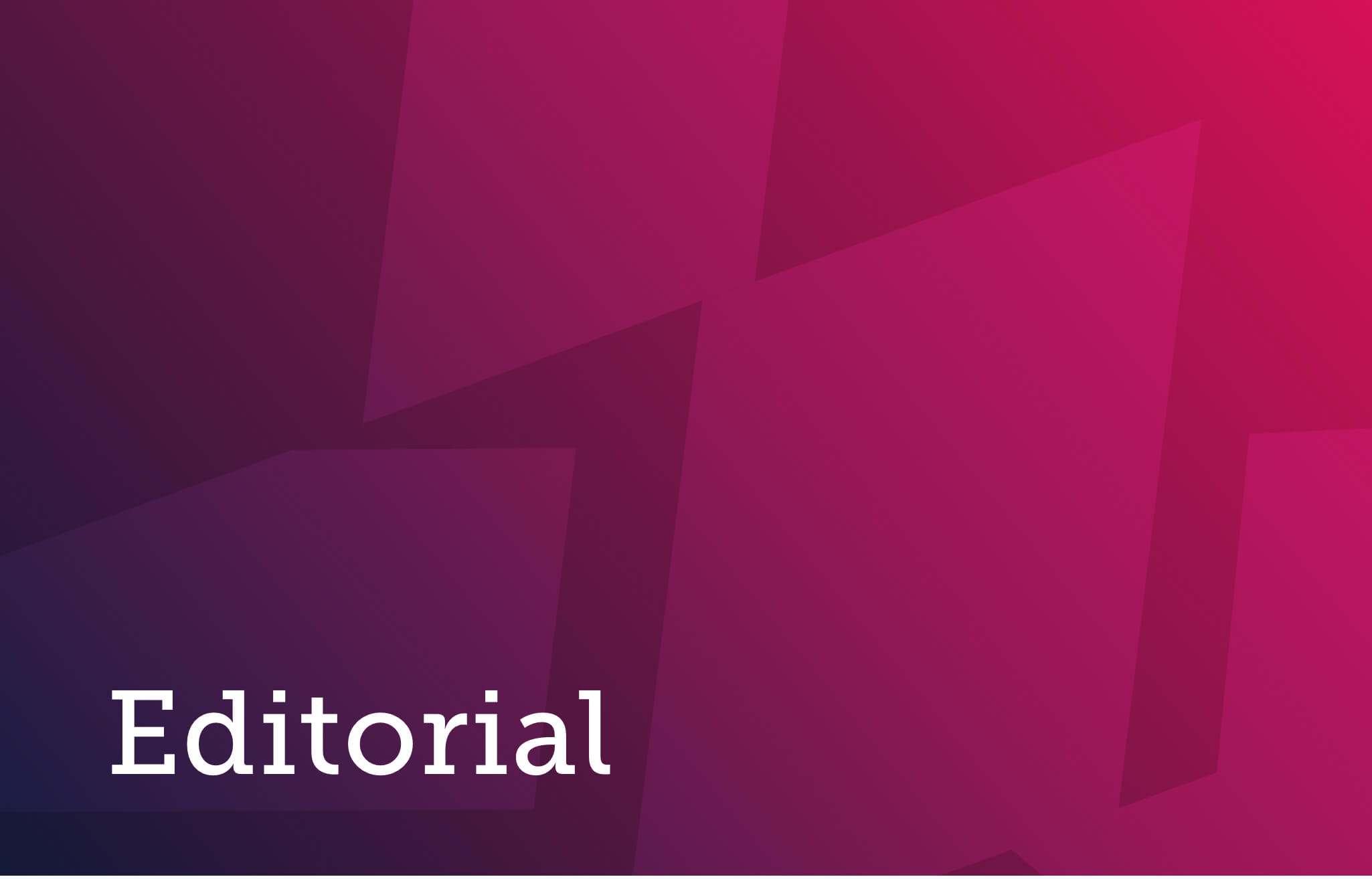 Editorial
